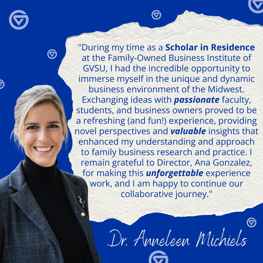 Dr Anneleen Michiels Testimonial